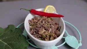גבעולי מרוות ירושלים מטוגנים בלימון ושום